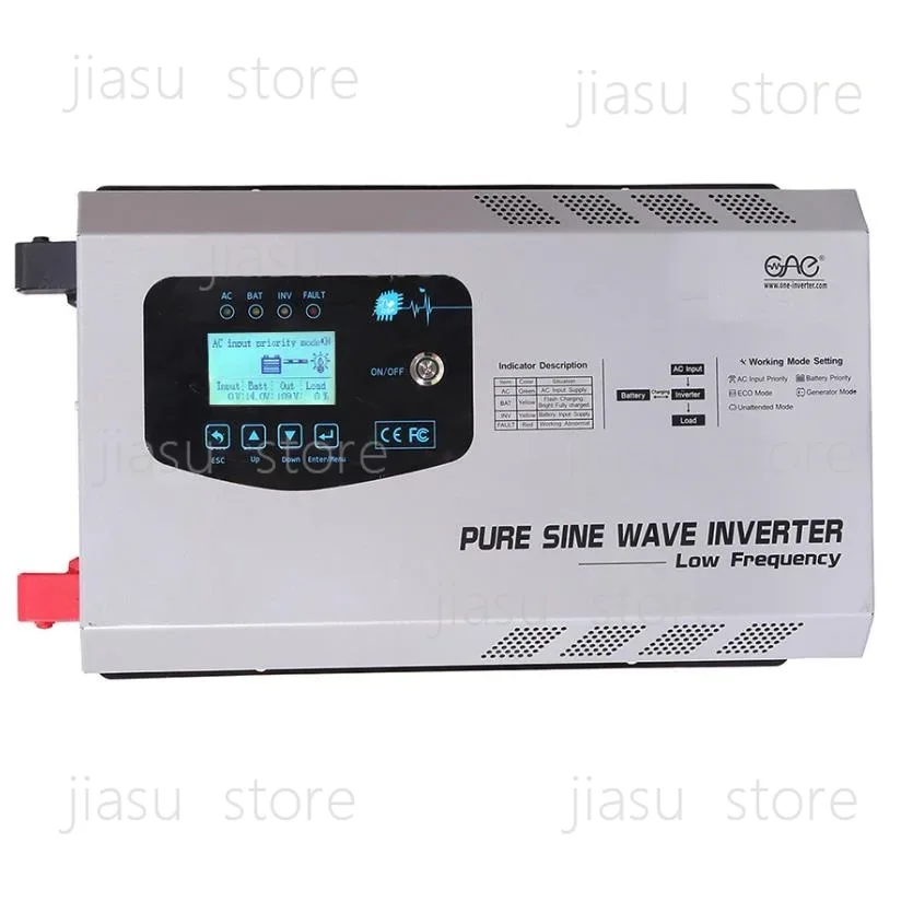 Off Grid Solar Inverter 48V 6000W - 6kW Solarny Inwerter UPS 6000W 48V