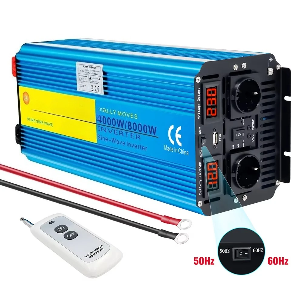 Solarny generator prądu stałeg – Off Grid Solar Inverter 48V 6000W recenzja i cena